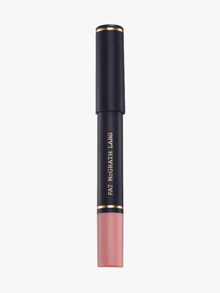 Pat McGrath Labs Dramatique Mega Lip Pencil in Naked Seduction in branded component on a light gray background